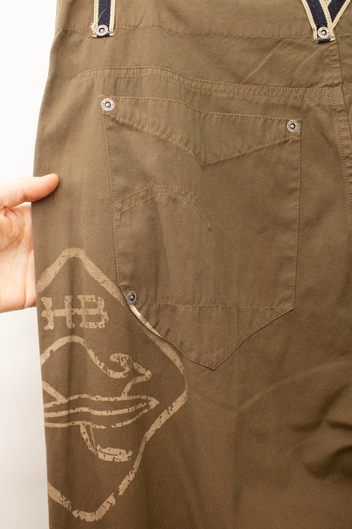 Deadstock Y2K Hot Buttered skate cargo broek