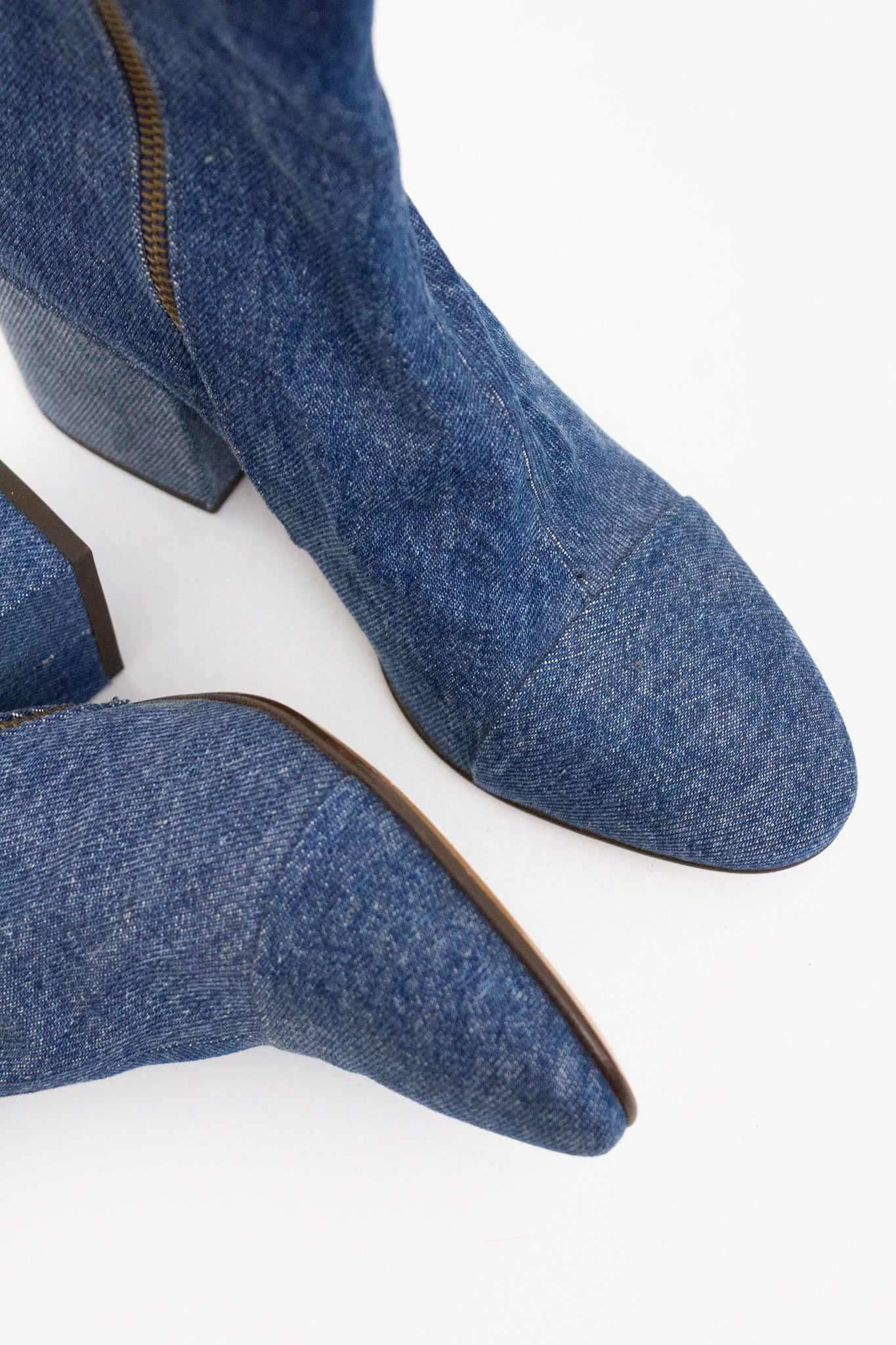 Denim Dries van Noten enkellaarsjes maat 37
