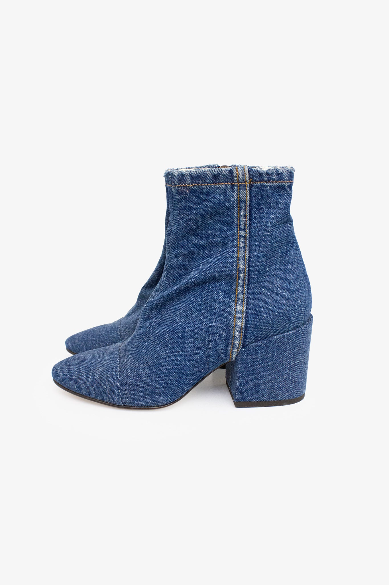 Denim Dries van Noten enkellaarsjes maat 37