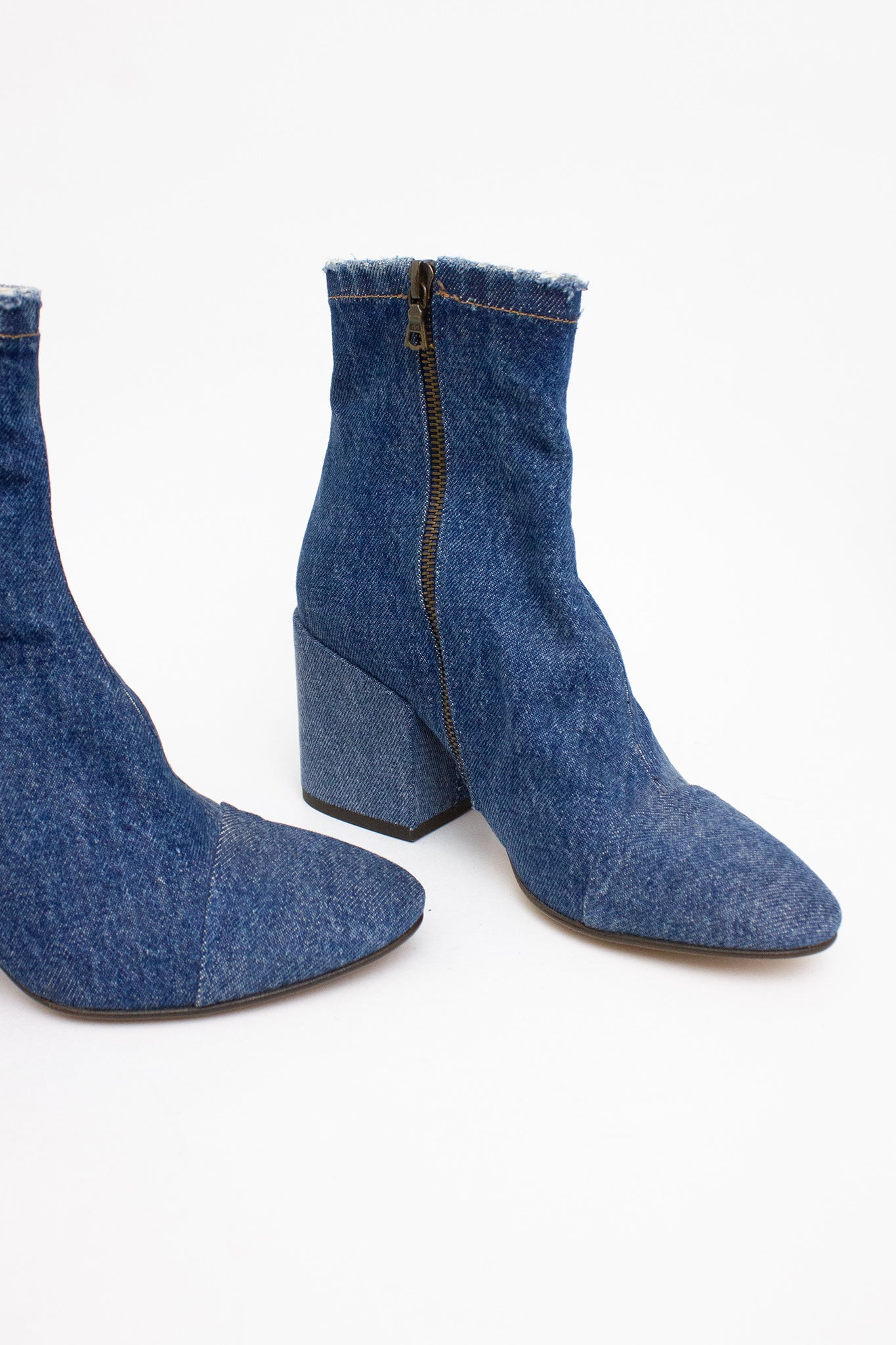 Denim Dries van Noten enkellaarsjes maat 37