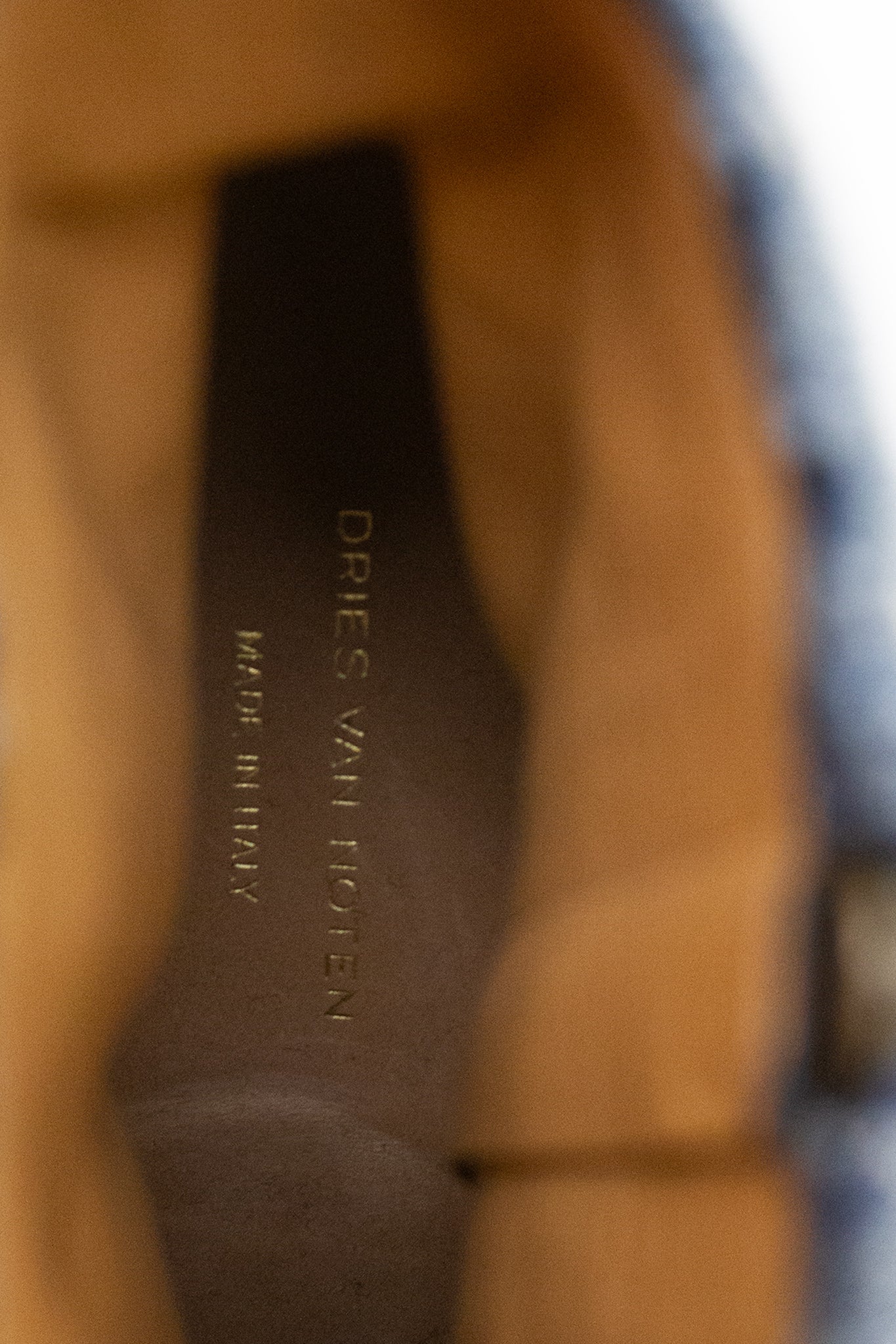 Denim Dries van Noten enkellaarsjes maat 37