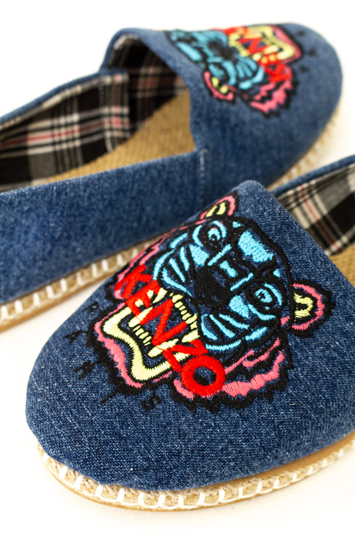 Denim espadrilles Kenzo Classic Tiger - maat 36