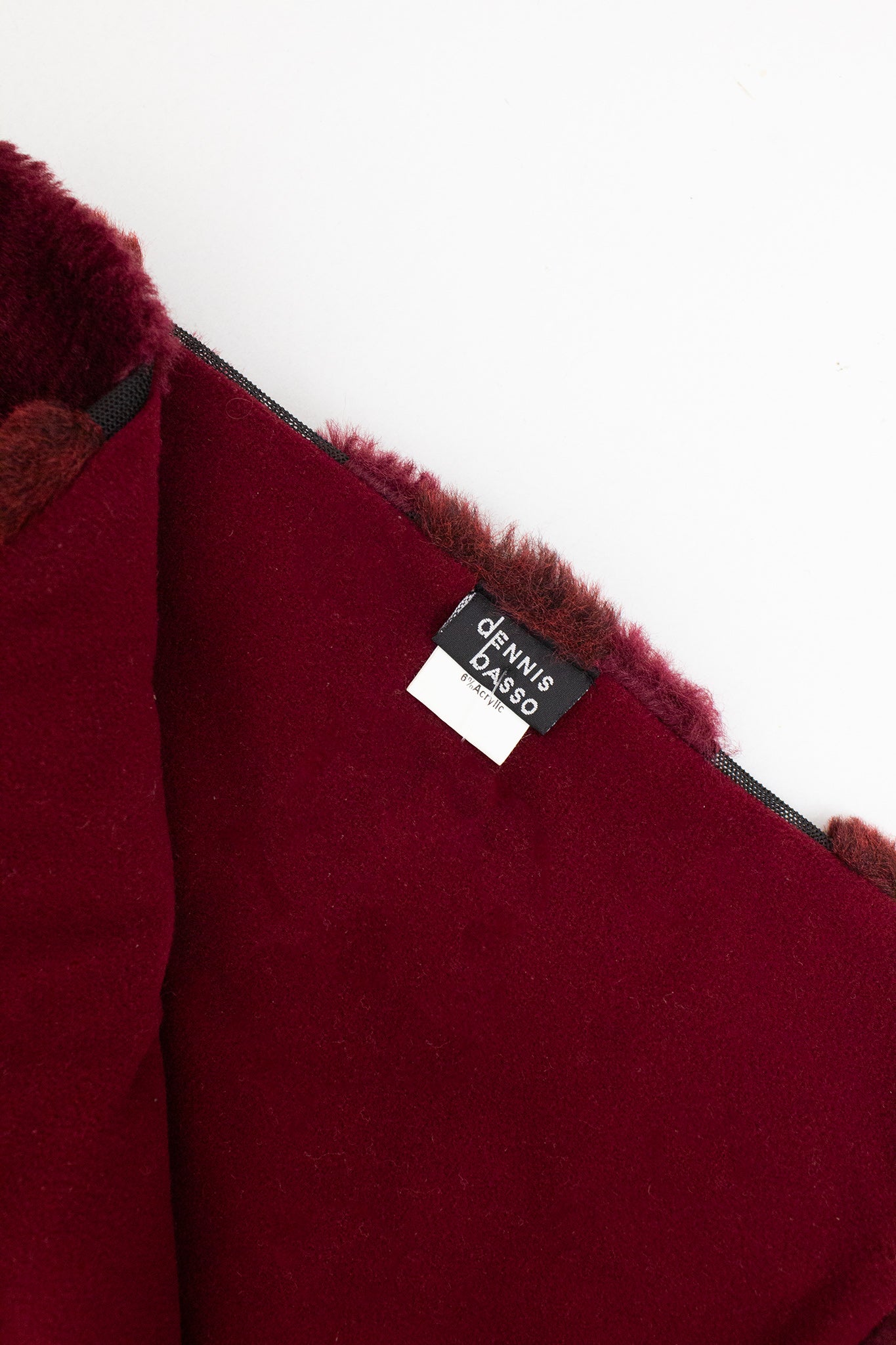 Dennis Basso faux fur sjaal Italy