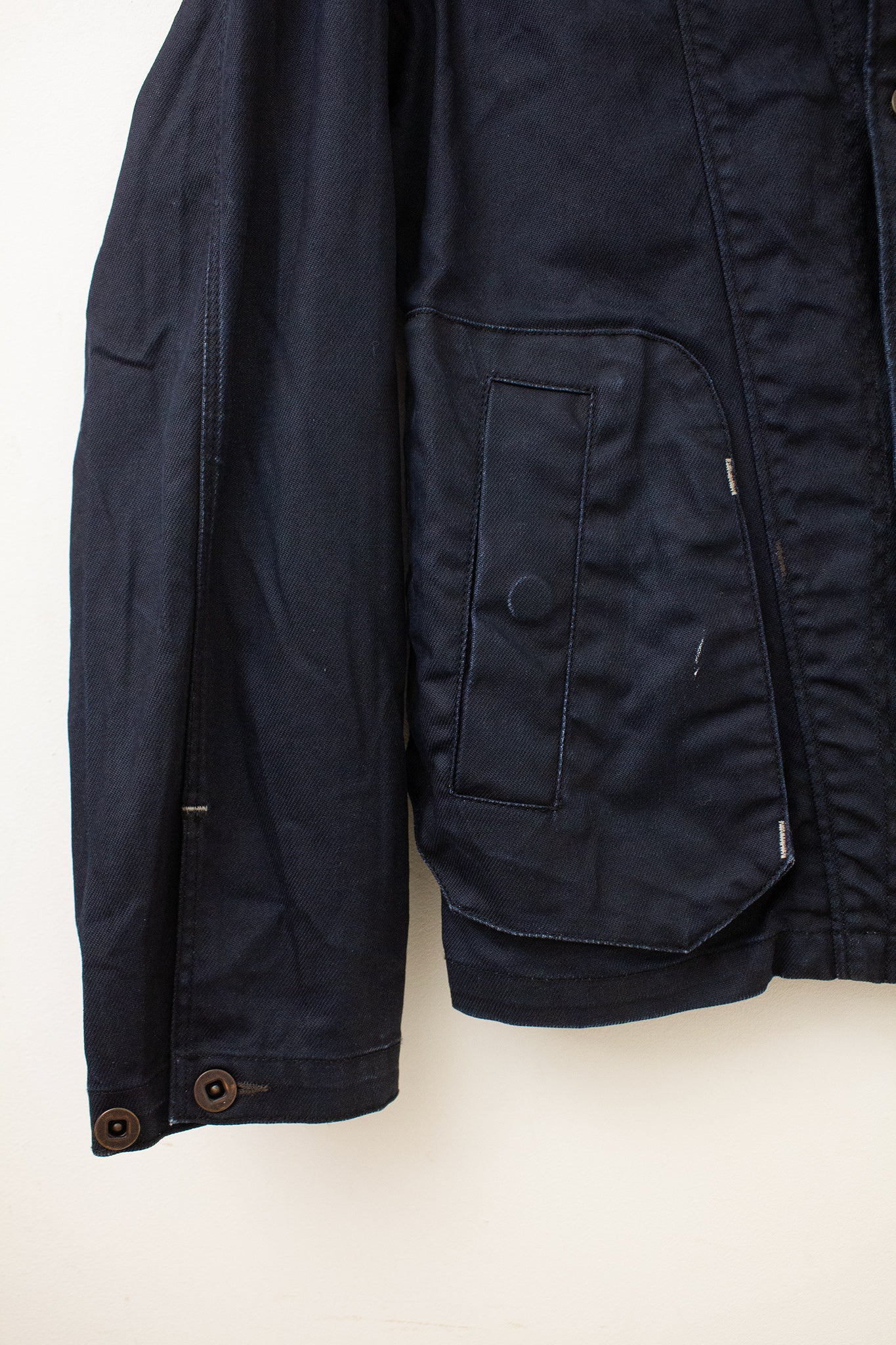 Donkerblauw gecoate G-Star Raw spijkerjas