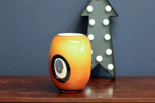 Dreamlight Mediterana oranje glas windlicht seventies