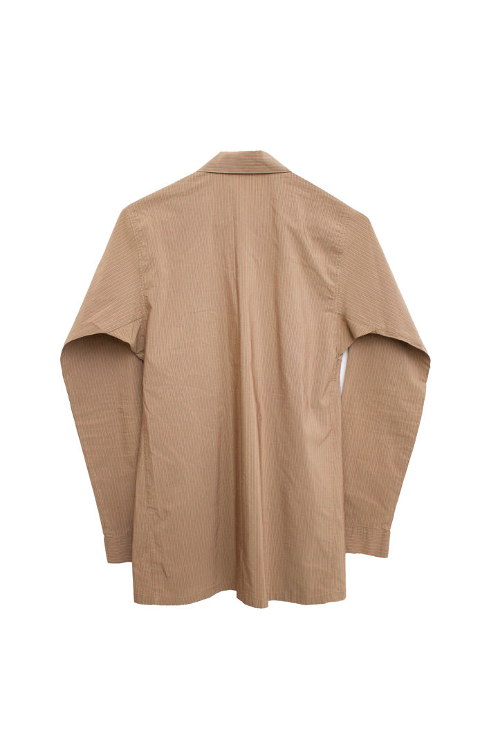 Dries van Noten asymmetrische gestreepte blouse