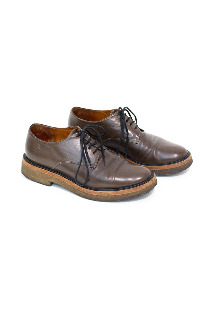 Dries van Noten bruine veterschoenen met originele doos - maat 36