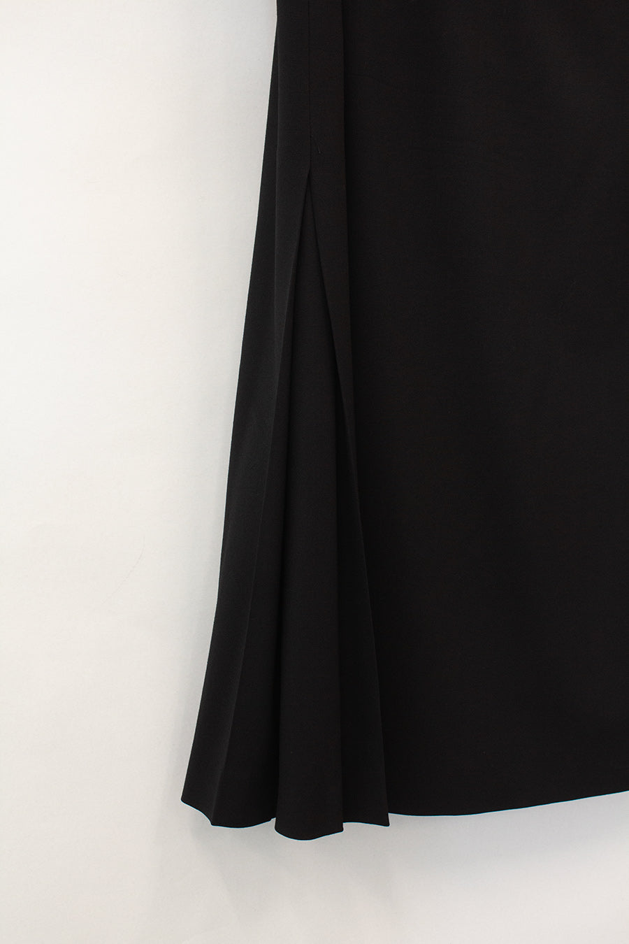 Wollen Dries van Noten rok met plooien