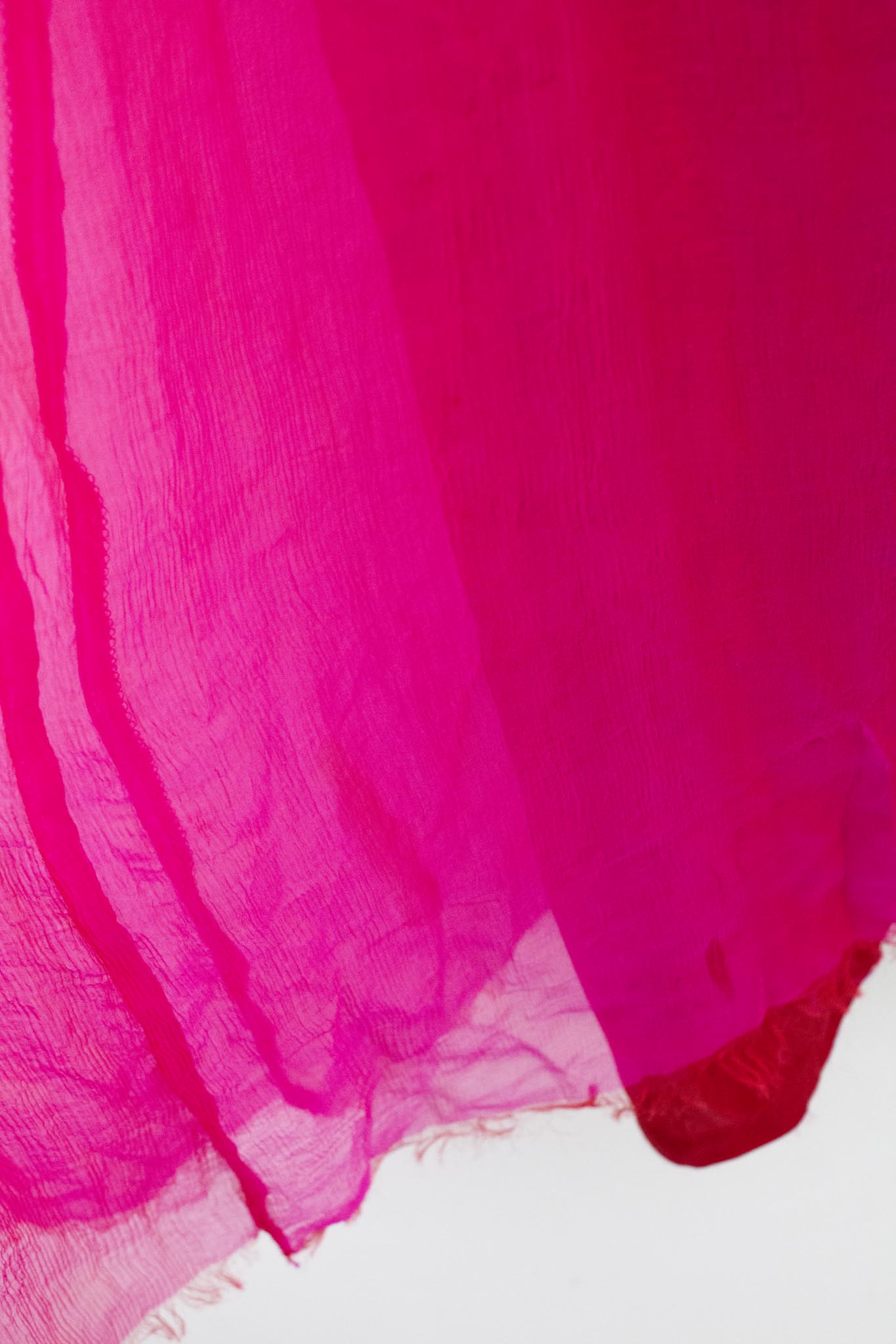 Dries van Noten SS04 2-delig jurk rode/roze 