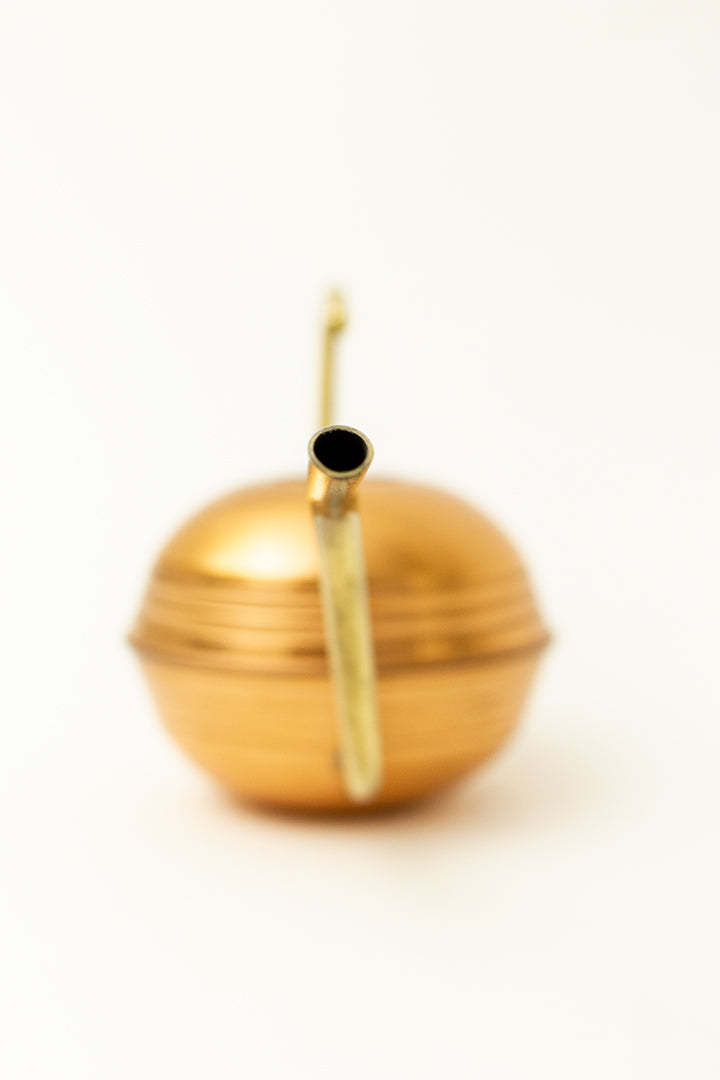 Elegante vintage gieter van messing en koper