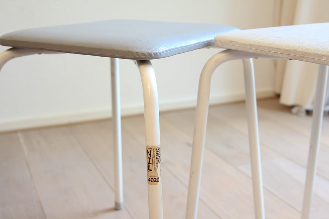 FRZ Metallwarenfabrik vintage kruk