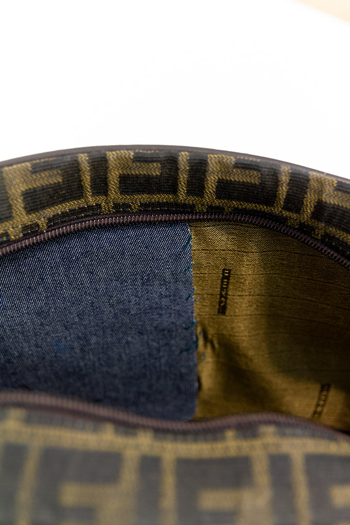 Fendi handtas met Zucca print jaren 90