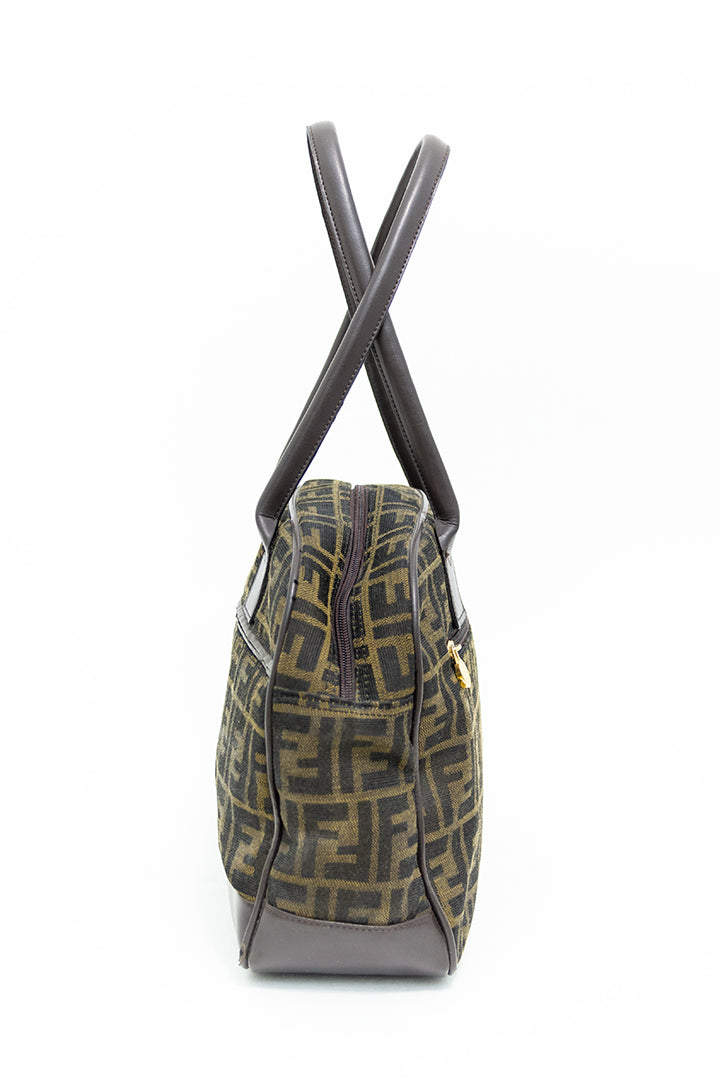Fendi handtas met Zucca print jaren 90
