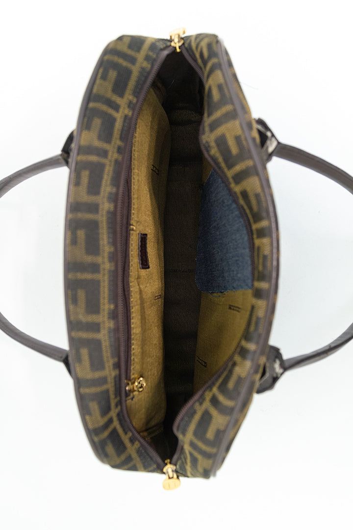 Fendi handtas met Zucca print jaren 90