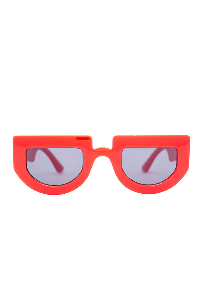 Flat top half circle zonnebril