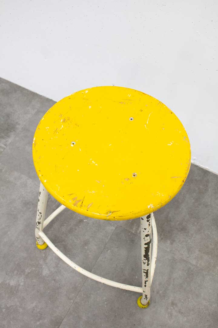 Friso Kramer - Ahrend de Cirkel gele hoge atelier kruk