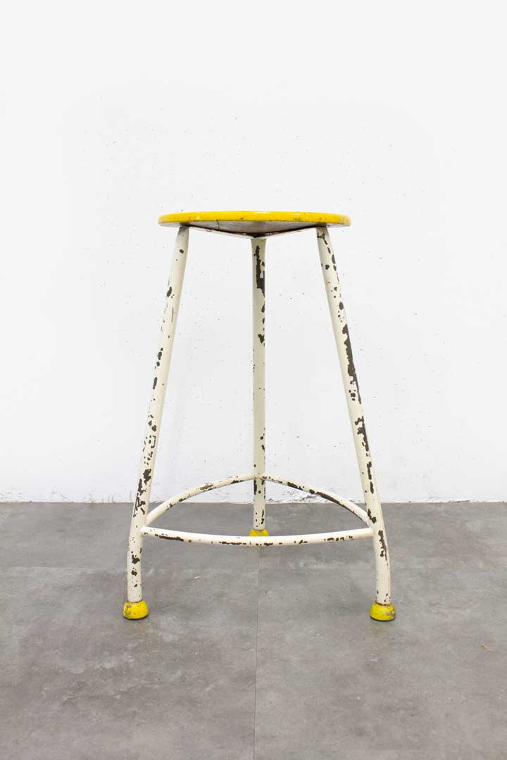 Friso Kramer - Ahrend de Cirkel gele hoge atelier kruk