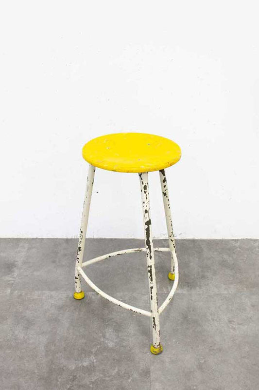 Friso Kramer - Ahrend de Cirkel gele hoge atelier kruk