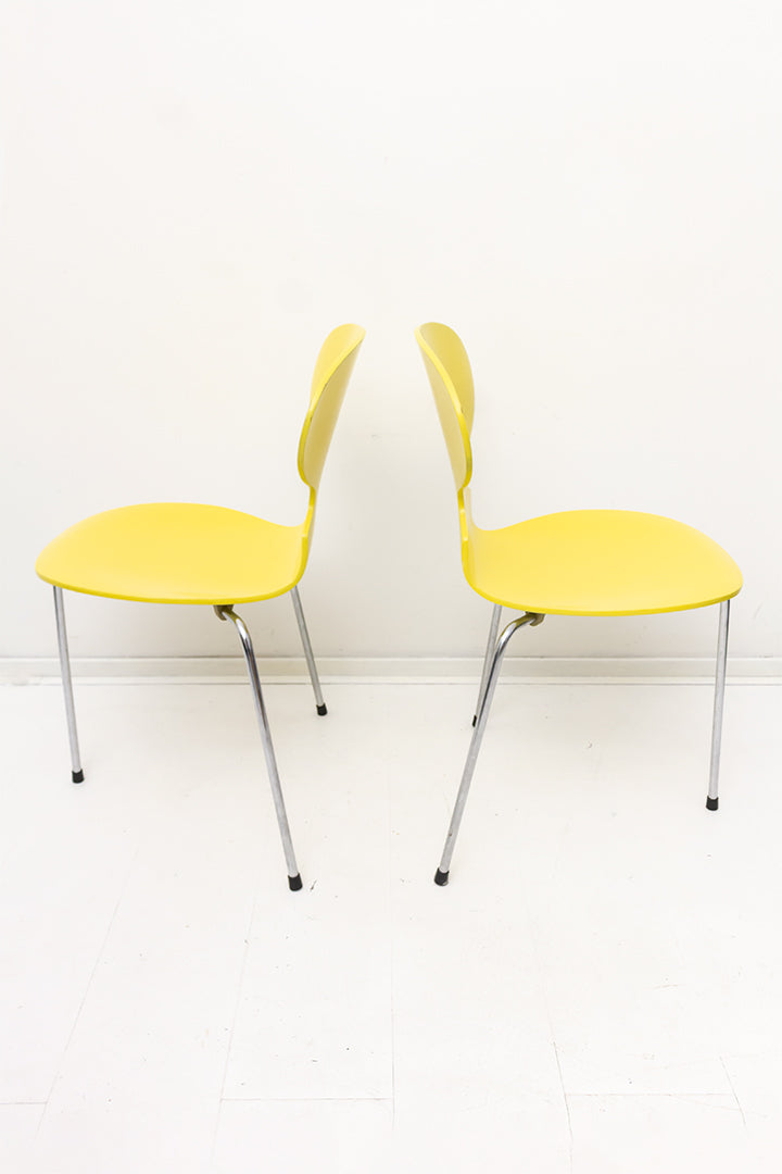 Gele Ant Chair Arne Jacobsen x Fritz Hansen vintage