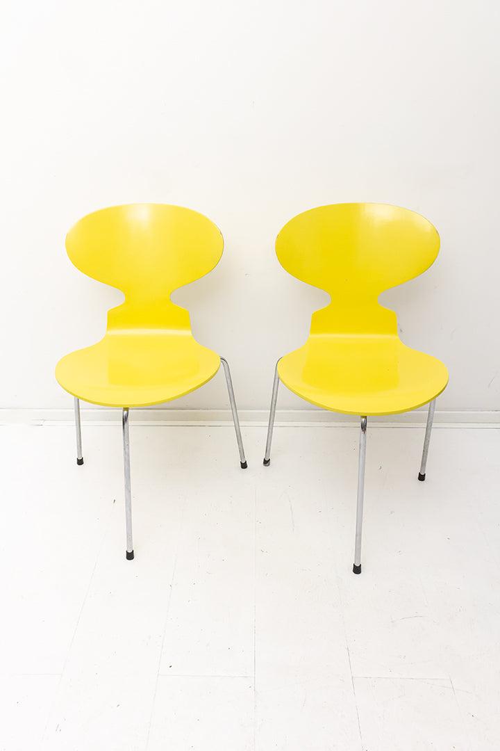 Gele Ant Chair Arne Jacobsen x Fritz Hansen vintage