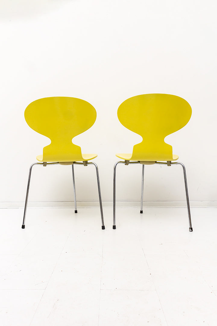Gele Ant Chair Arne Jacobsen x Fritz Hansen vintage