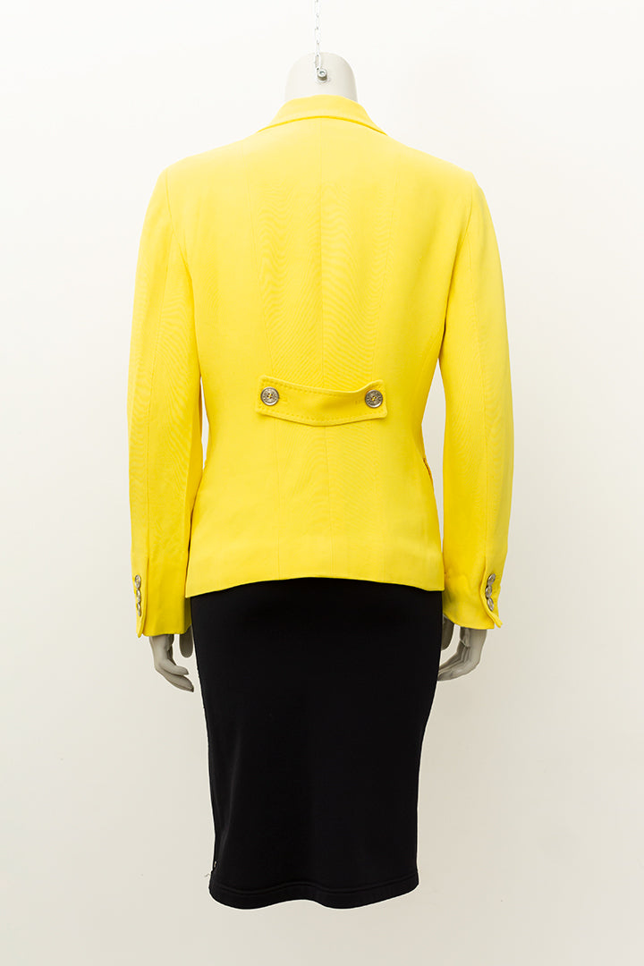 Gele blazer Moschino Cheap & Chic