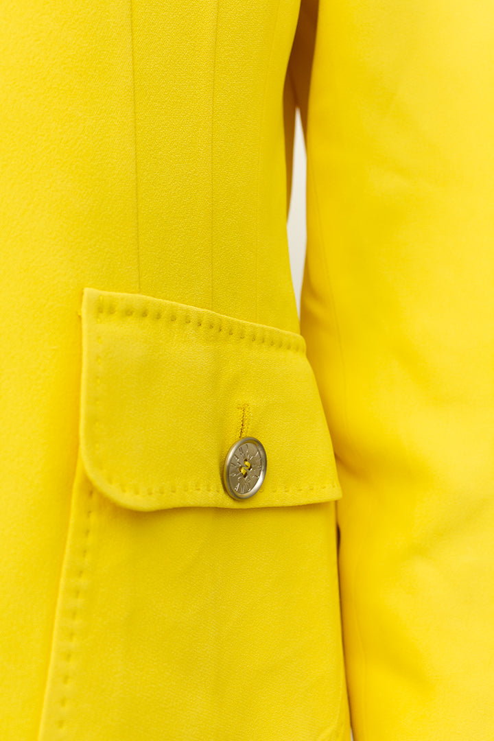 Gele blazer Moschino Cheap & Chic