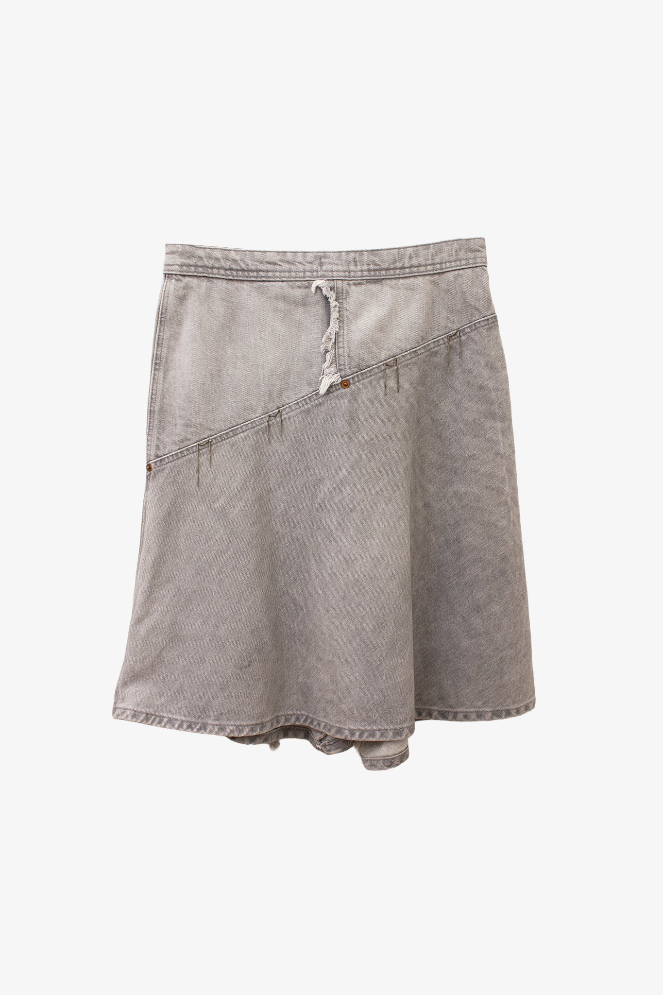 Grijze Pinko jeans rok
