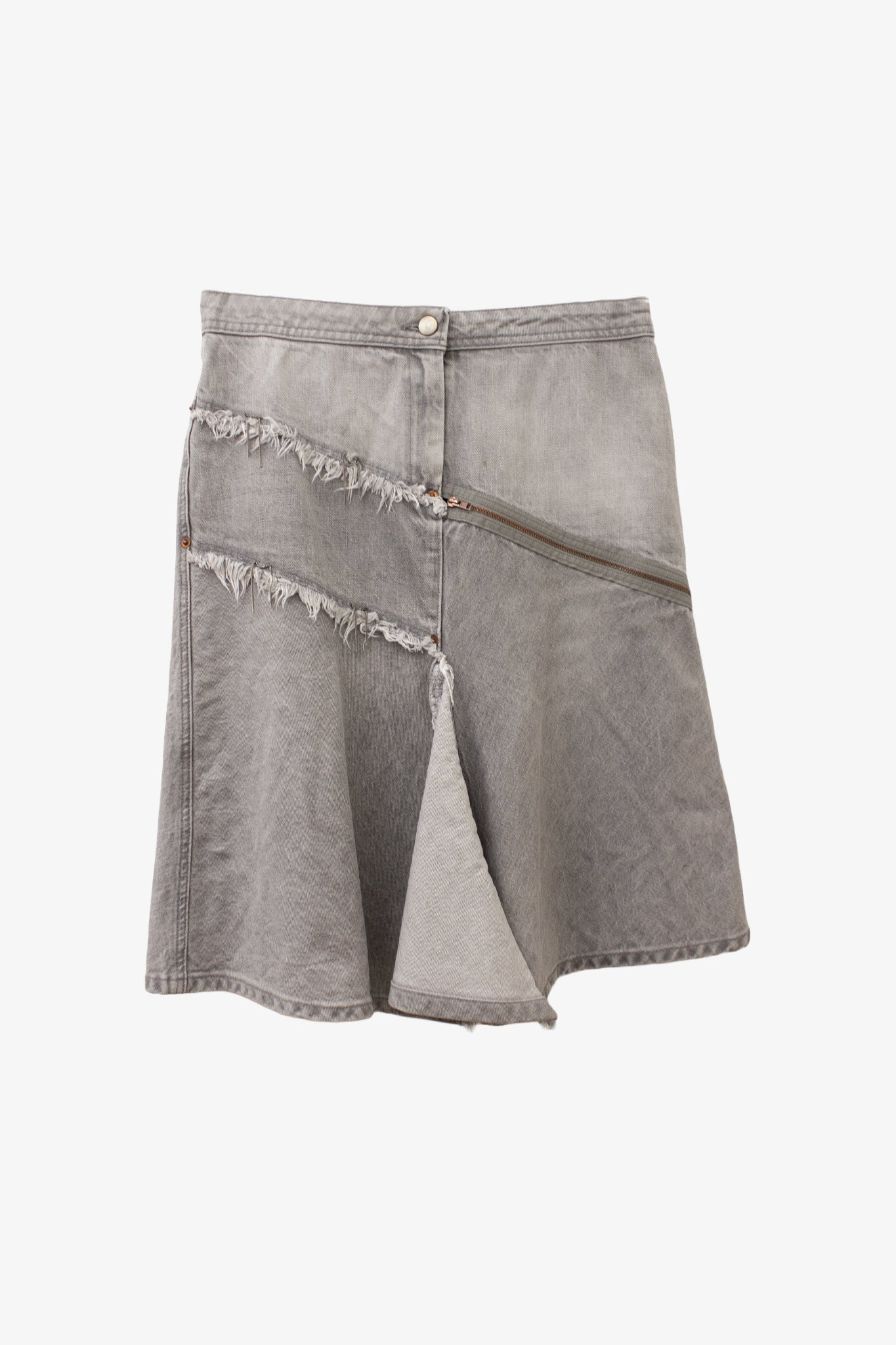 Grijze Pinko jeans rok
