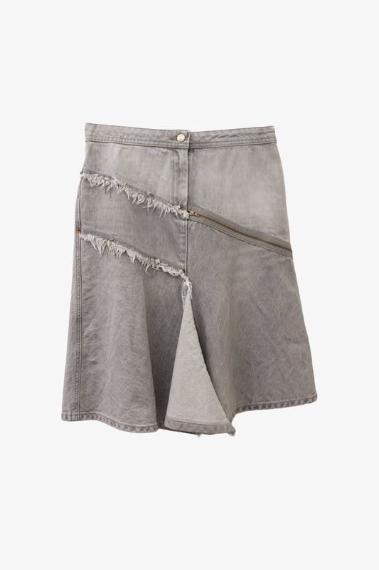 Grijze Pinko jeans rok