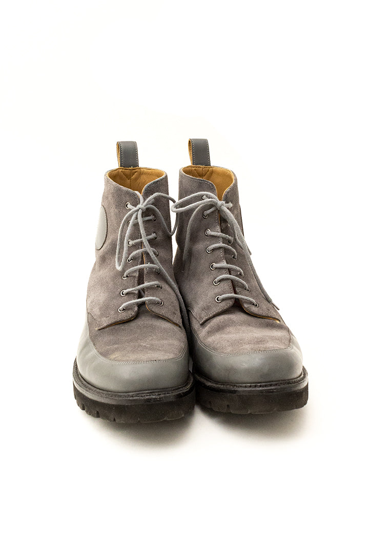 Grijze suède veterlaarzen Grenson - maat 43