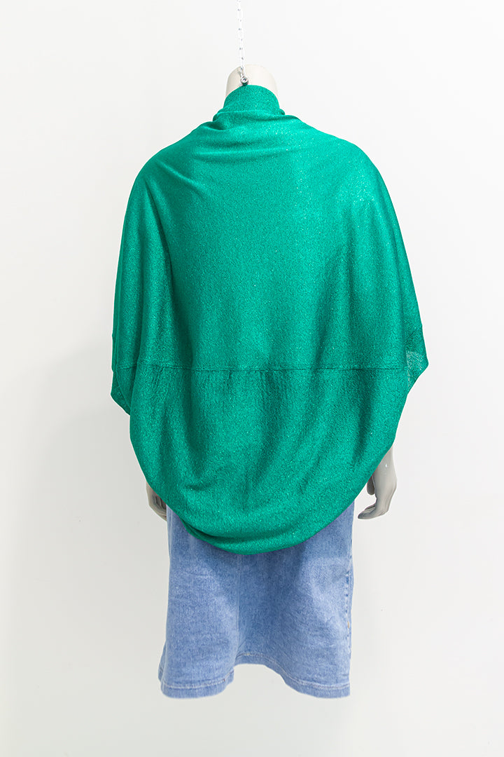 Groen vest wijdvallend met glitters Tsumori Chisato