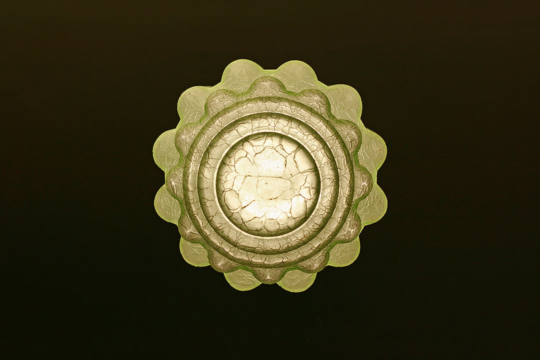 Groene Art Deco lamp Skyscraper