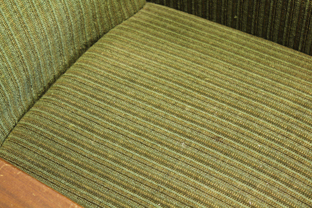 Groene vintage fauteuil Deens Jaren 60