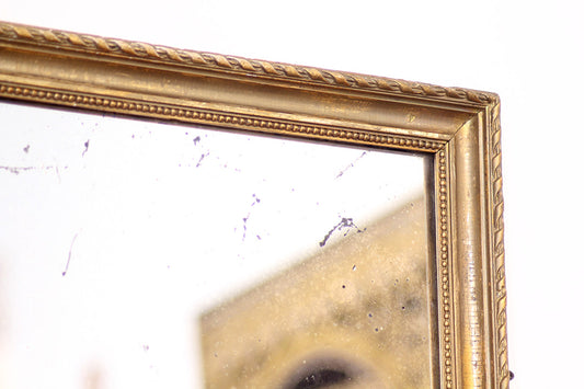Grote vintage spiegel 120 x 90 goud