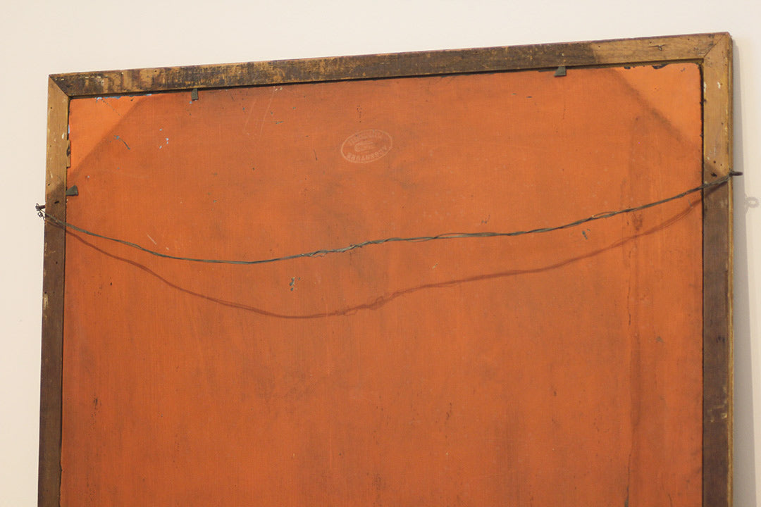 Grote vintage spiegel 120 x 90 goud
