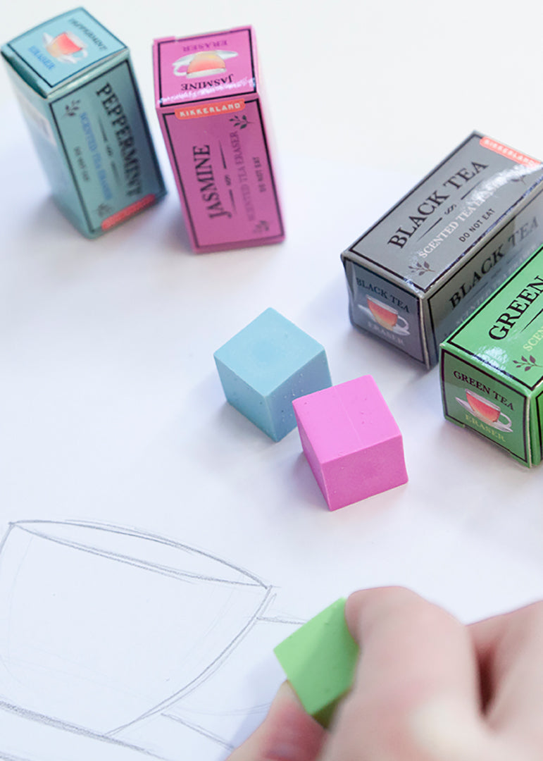 Gummen Kikkerland met theegeur - set van 5