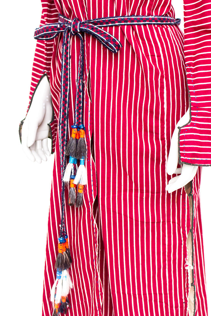 Handgemaakte traditionele Turkse Ottomaanse rode kaftan