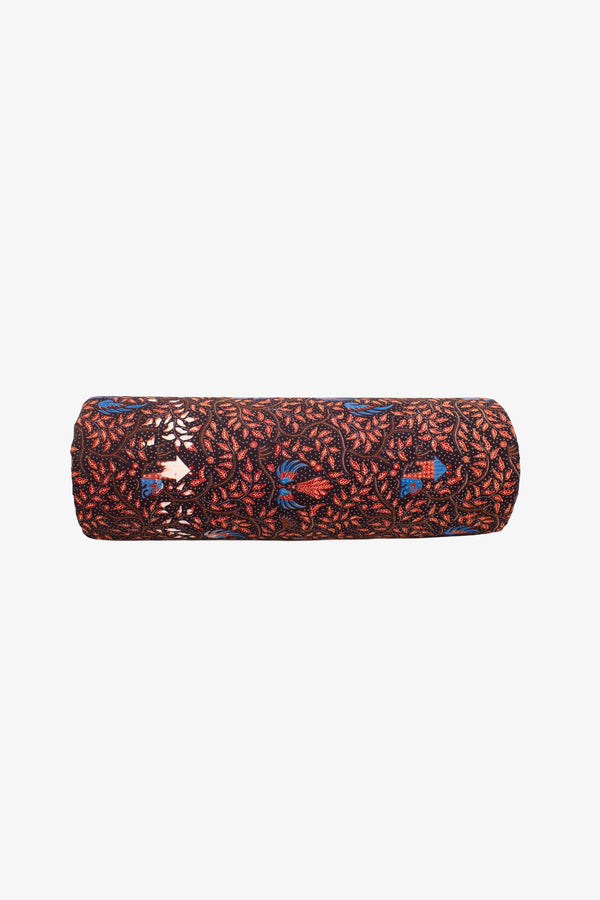 Handgemaakte XL bantal Guling rolkussen van vintage batik stof