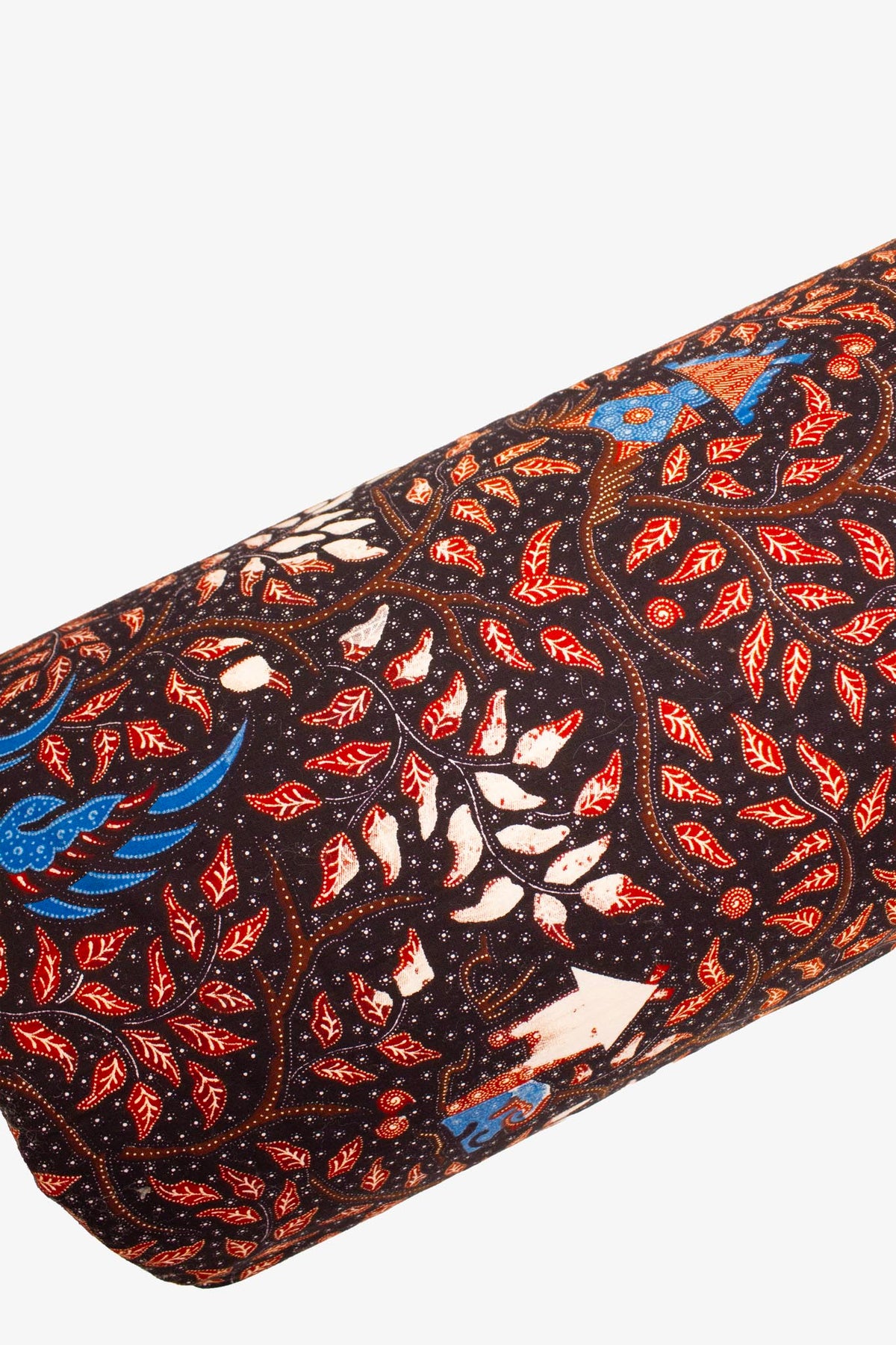 Handgemaakte XL bantal Guling rolkussen van vintage batik stof