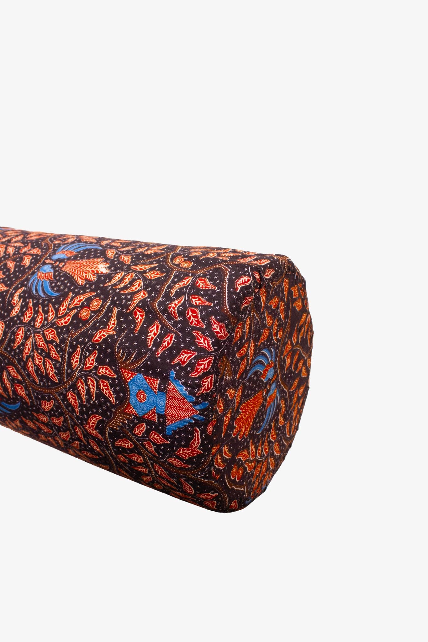 Handgemaakte XL bantal Guling rolkussen van vintage batik stof