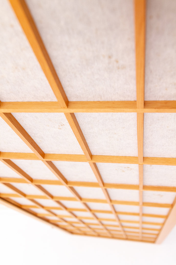 Houten kamerscherm met rijstpapier Japanse stijl