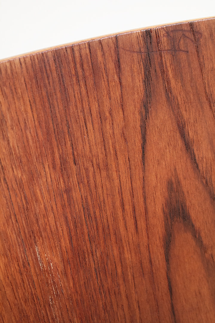 Hovmand Olsen ‘schaar’ stoel  Deens design jaren 60 palissander hout
