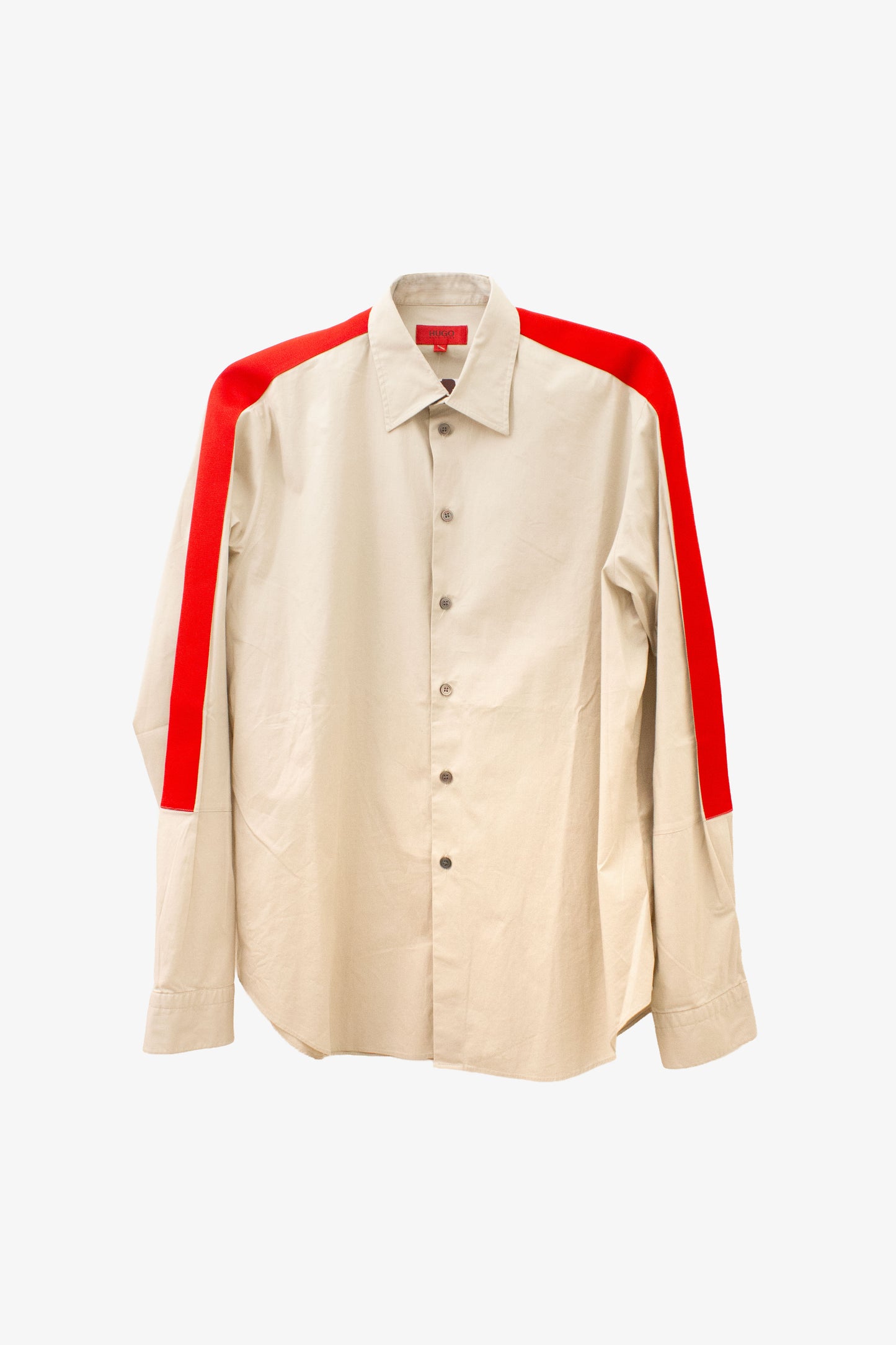 Hugo Boss set (overhemd en pantalon) met rood contrast band