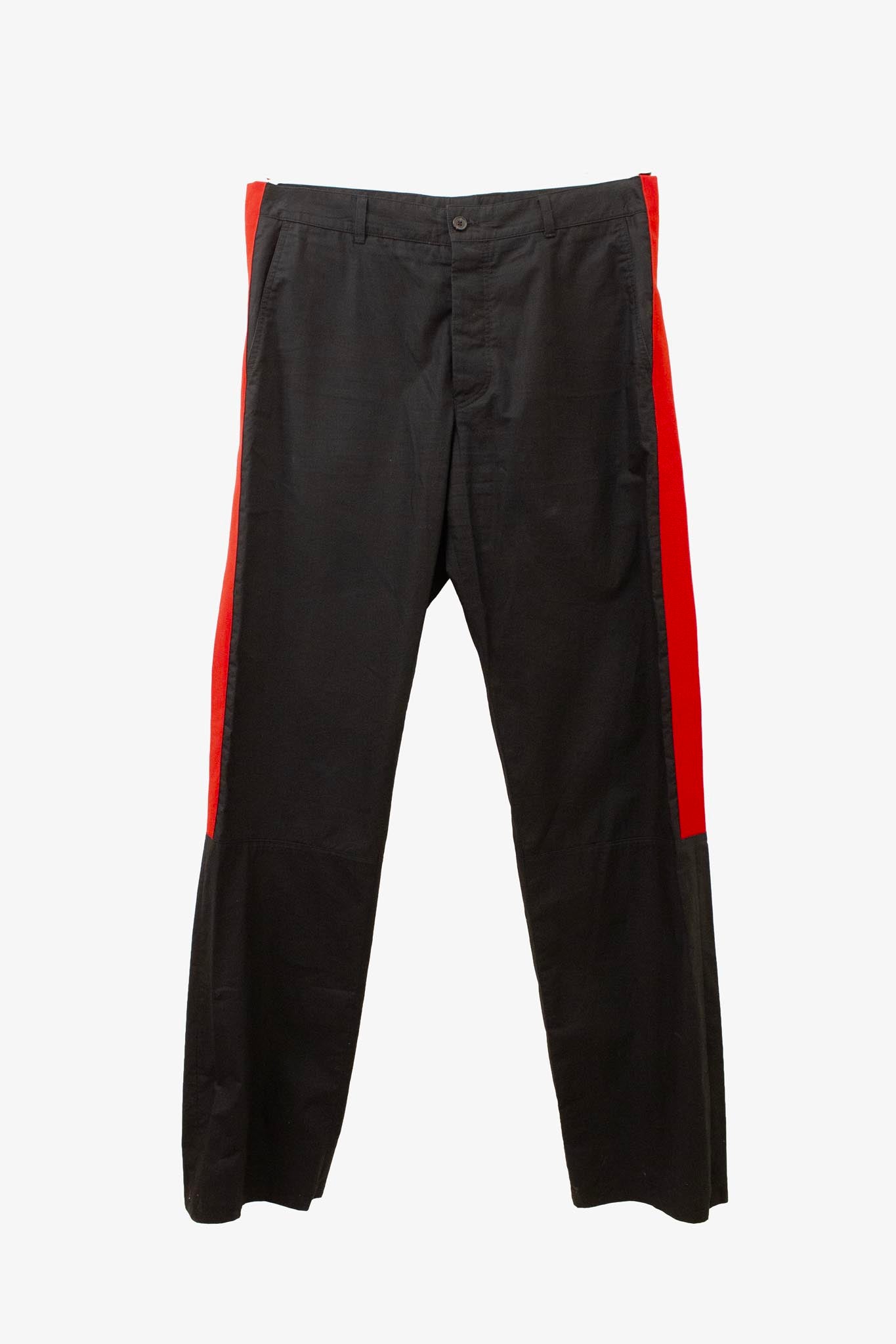 Hugo Boss set (overhemd en pantalon) met rood contrast band