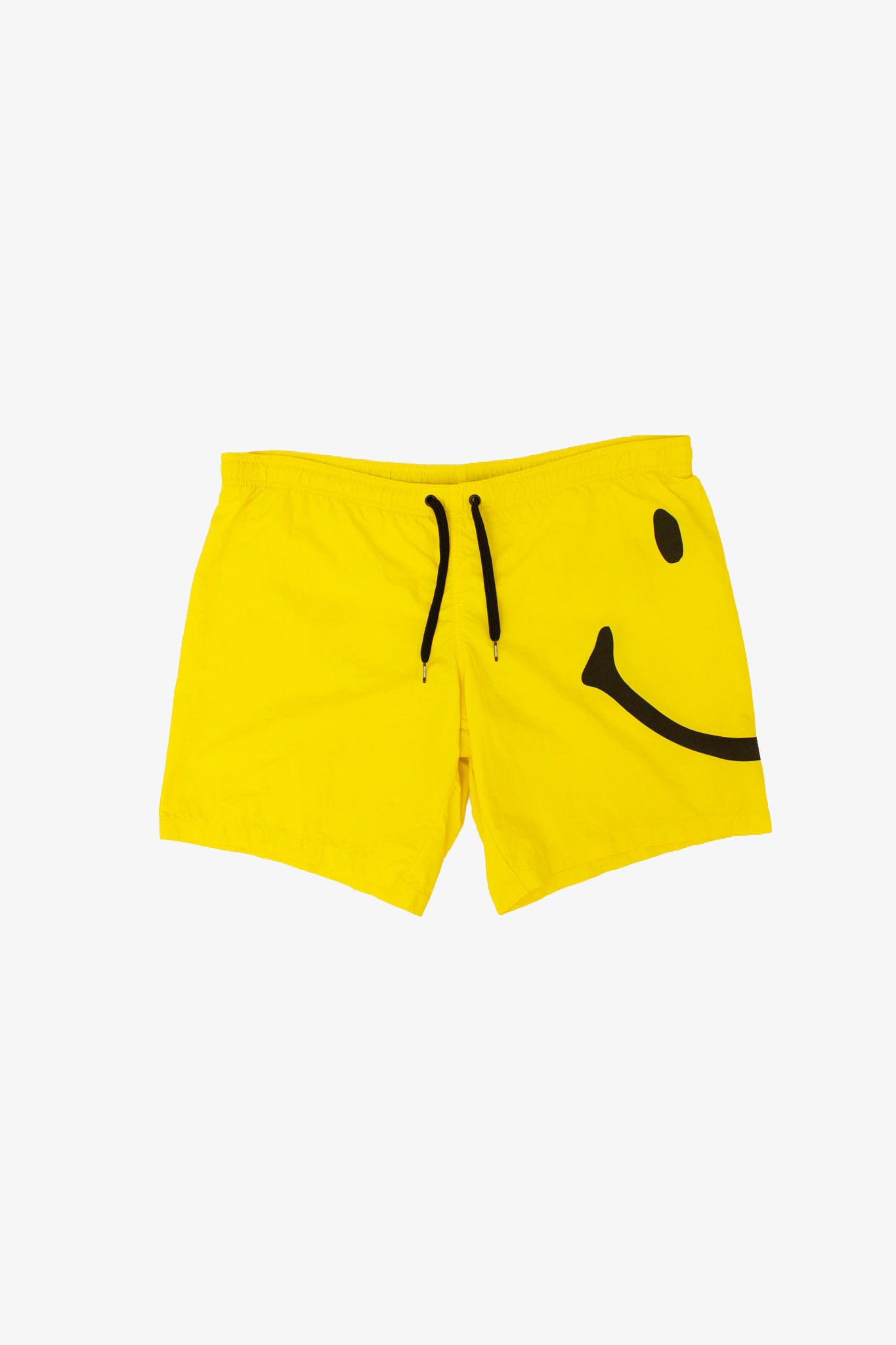 Gele Moschino zwemshorts met smiley