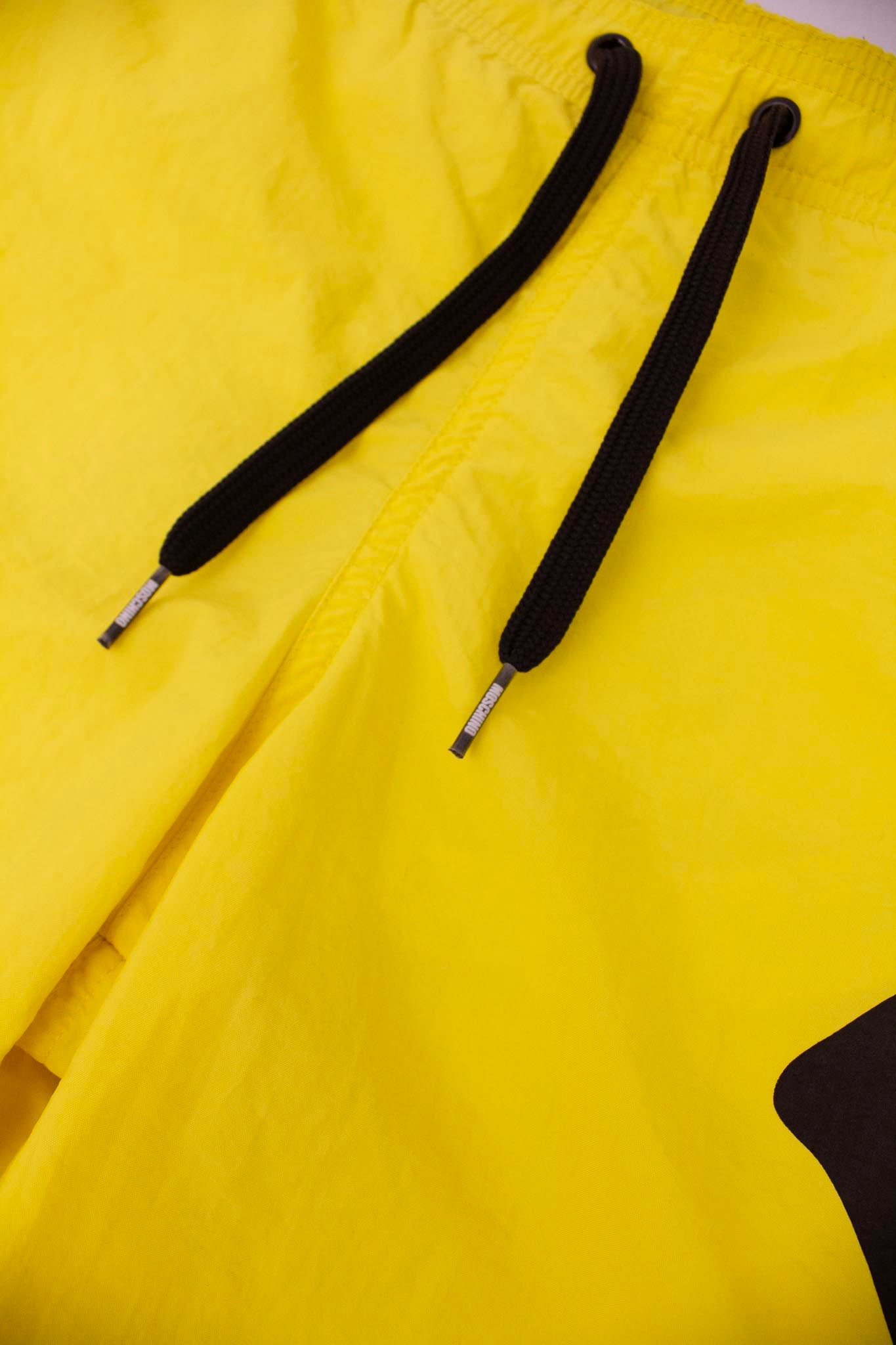 Gele Moschino zwemshorts met smiley