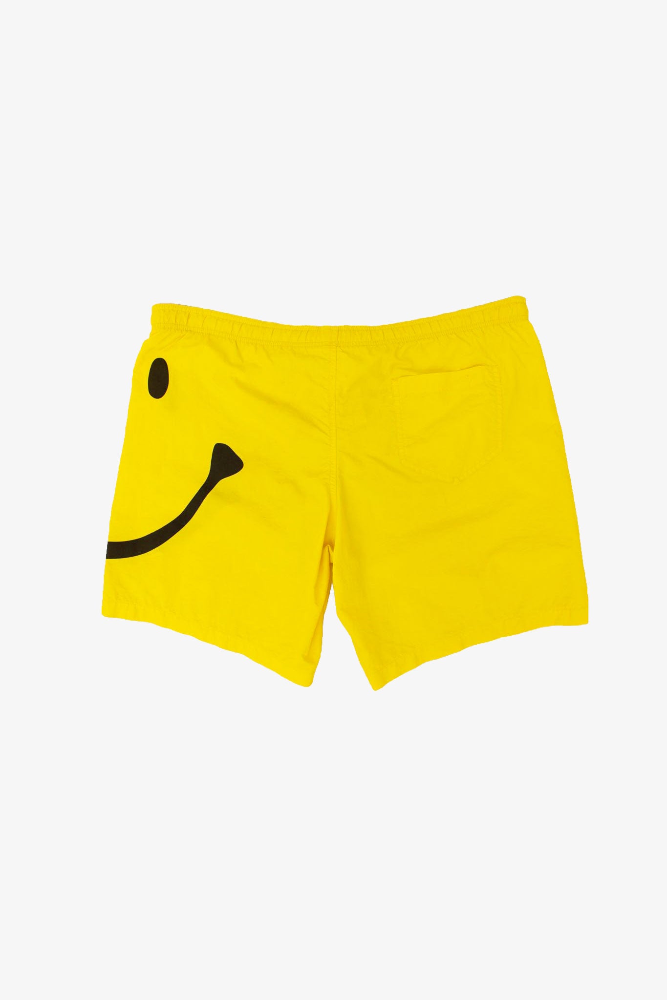 Gele Moschino zwemshorts met smiley