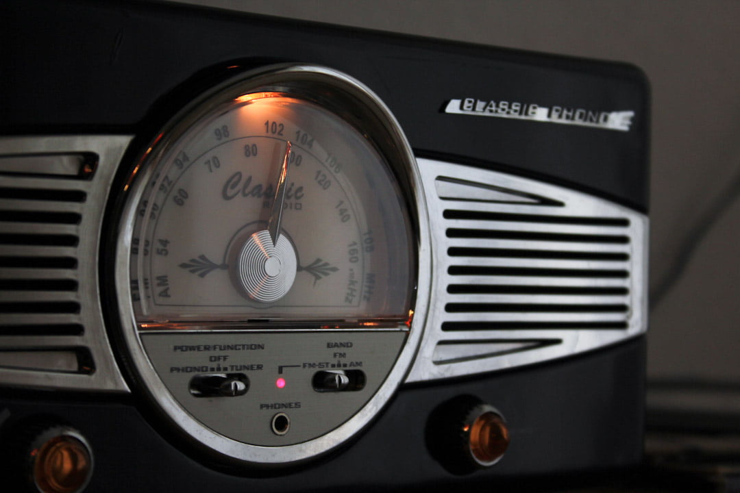 Elta retro platenspeler + radio