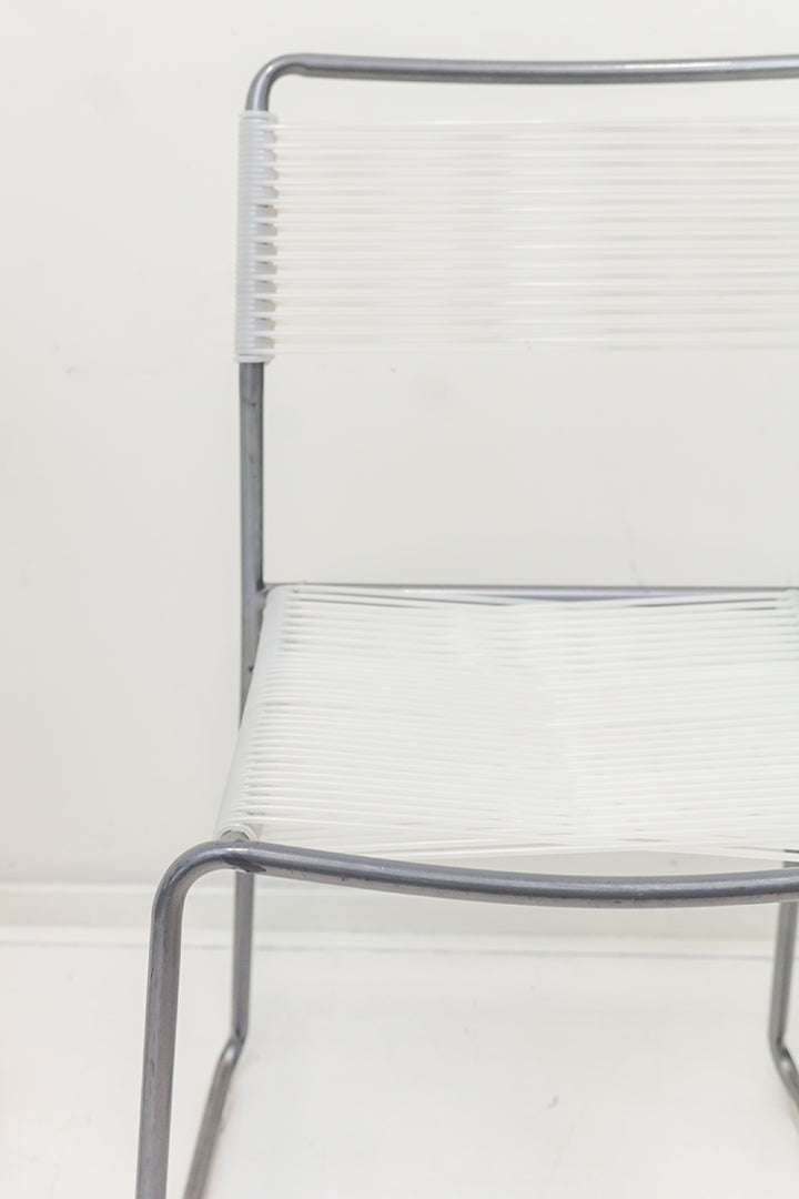 Set van 4 Ikea Melker stoelen spaghetti Lisa Norinder jaren 90